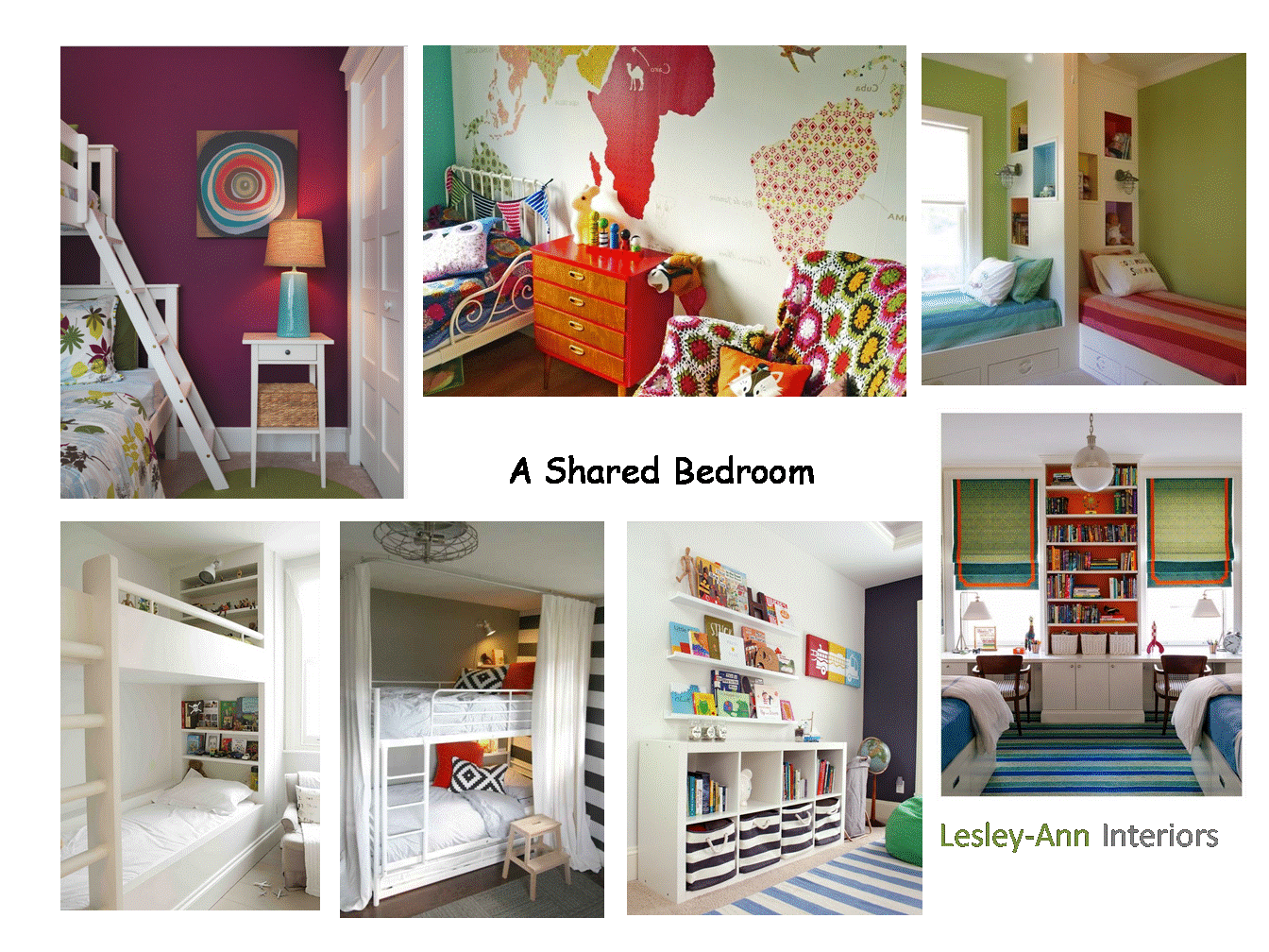 A Shared Bedroom Mood Board A shared bedroom mood board