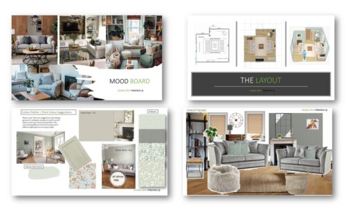 E-Design Concept boards