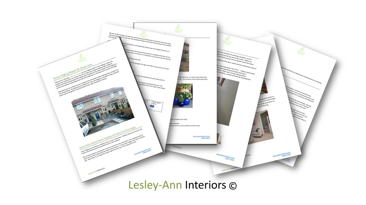 Example of Home Staging Report